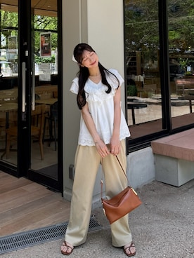ririさん（レディース・155cm）の夏コーディネート