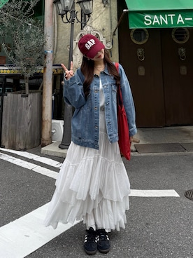 ririさん（レディース・155cm）の春コーディネート