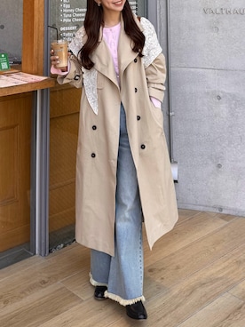 ririさん(レディース・155cm)の春コーディネート