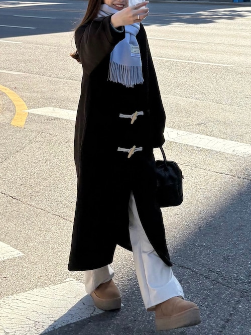 セール】オーバーダッフルコート（ダッフルコート）｜callautia