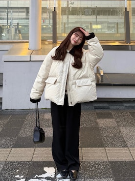 ririさん（レディース・155cm）の冬コーディネート