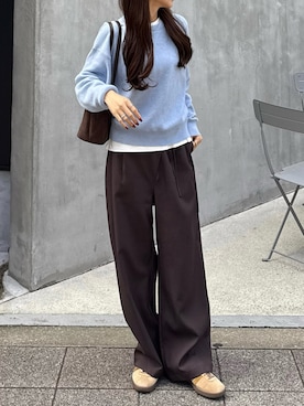 「お洒落さんとつながりたい」｜ririさん（レディース・155cm）の秋コーディネート