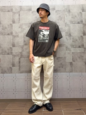 「EDWIN（エドウィン）のアイテム」を使った、ryotta0107さん（メンズ・171cm）の夏コーディネート