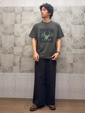 「BACK NUMBER（バックナンバー）のアイテム（パンツ）」を使った、ryotta0107さん（メンズ・171cm）の夏コーディネート