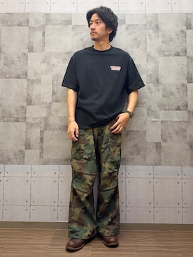 「Refurbish（リファービッシュ）のアイテム」を使った、ryotta0107さん（メンズ・171cm）の夏コーディネート