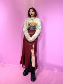 jouetie ジュエティ レースアップマーメイドラインスカート jouetie（ジュエティ）の「レースアップマーメイドスカート