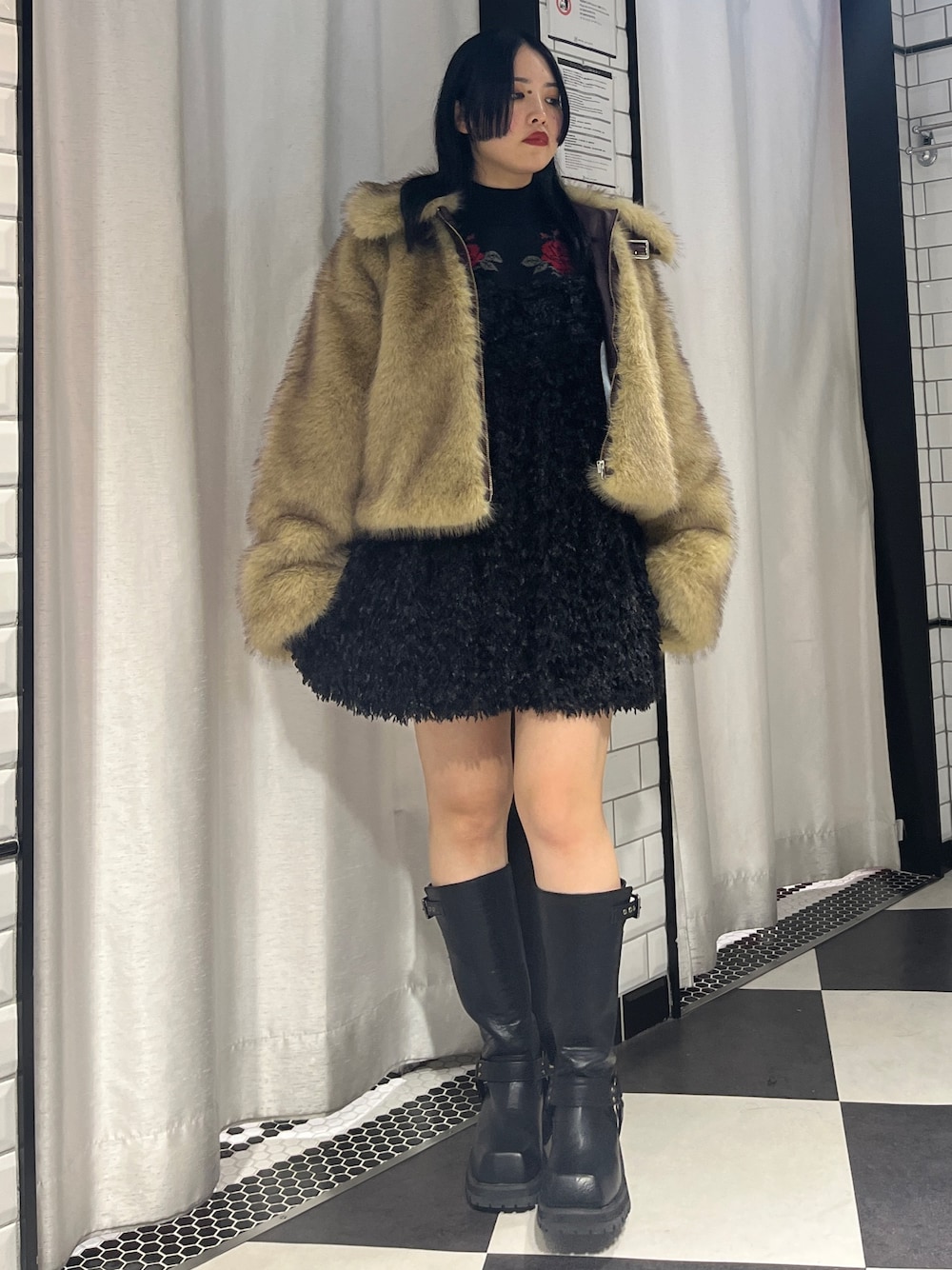 jouetie❤️ボリュームフェザーキャミワンピース ジュエティ jouetie ボリュームフェザーキャミワンピース