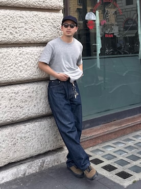 「アイテム（キーケース/キーアクセサリー）」を使った、けーすけさん（メンズ・165cm）の夏コーディネート