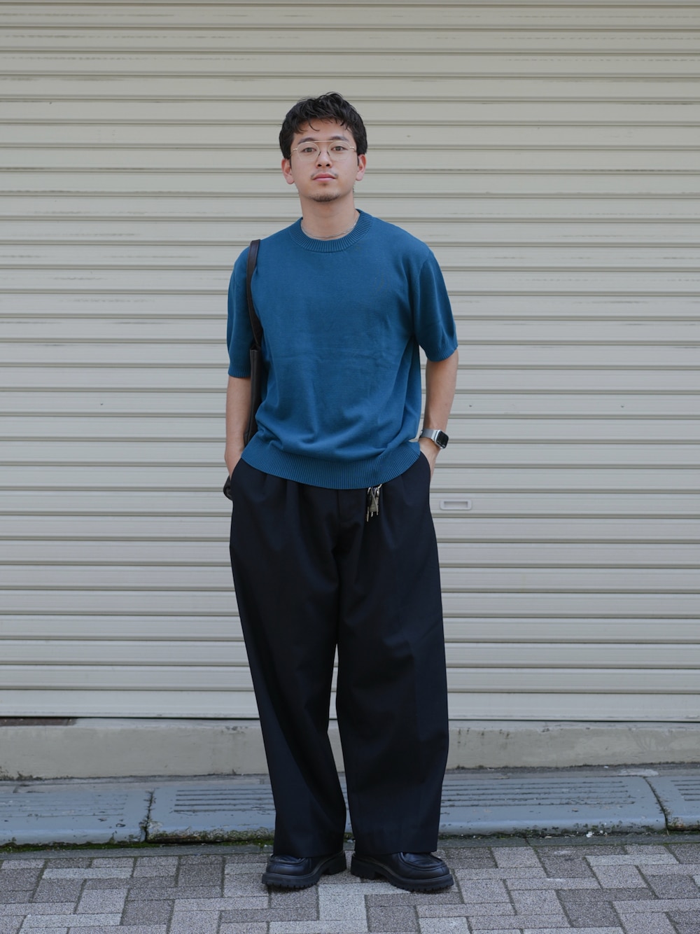 靴 (42)PG Steven Alan KNOCK BLACK LEATHER PG × Steven Alan＞ KNOCK BLACK LEATHER/シューズを使った人気
