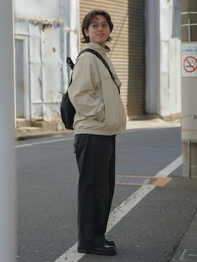 「Steven Alan（スティーブンアラン）のアイテム（その他シューズ）」を使った、けーすけさん（メンズ・165cm）の冬コーディネート