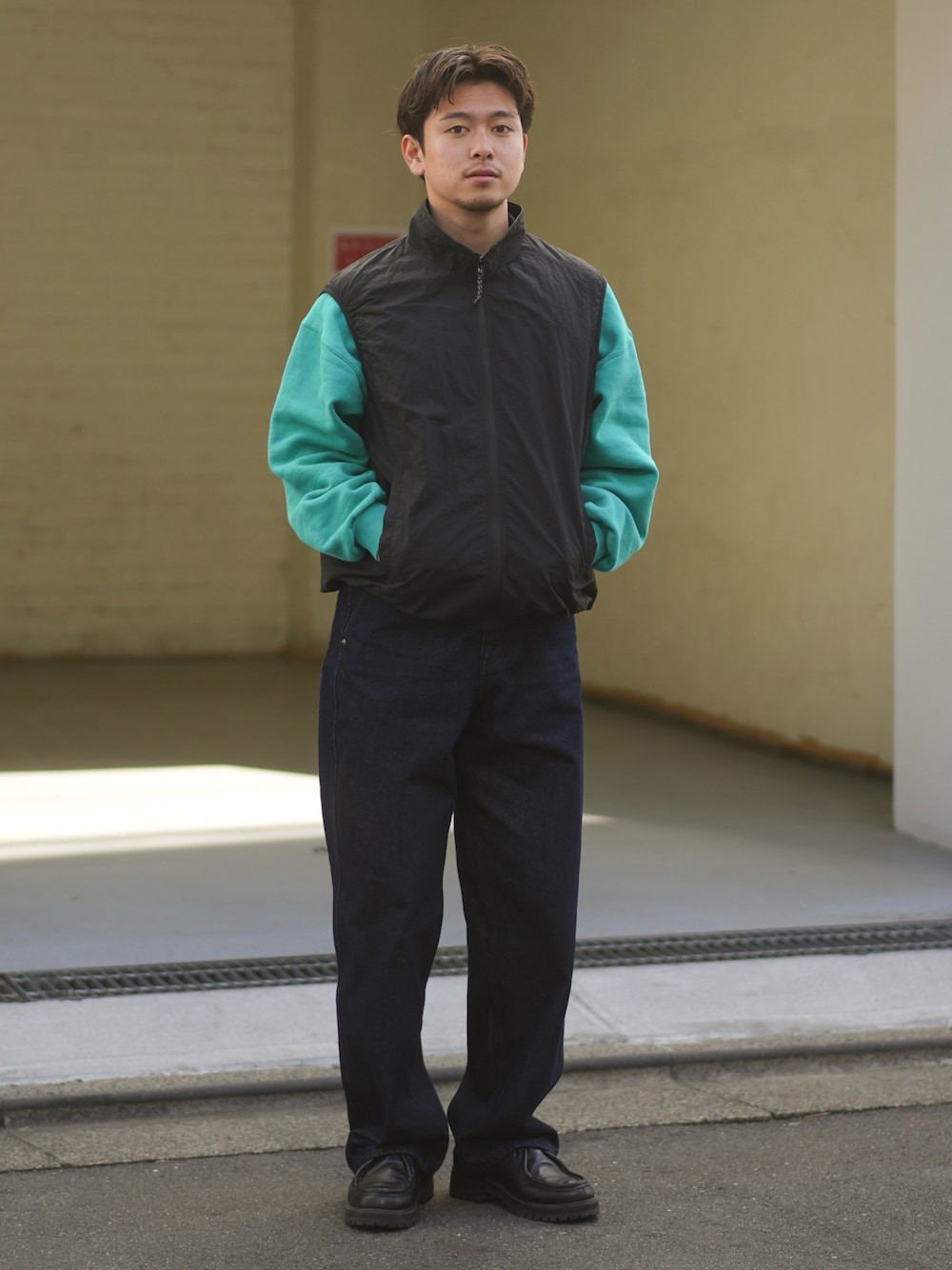 PG × Steven Alan＞ KNOCK BLACK LEATHER/シューズを使った人気