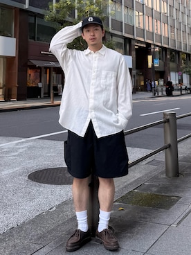 「アイテム（その他シューズ）」を使った、けーすけさん（メンズ・165cm）の秋コーディネート