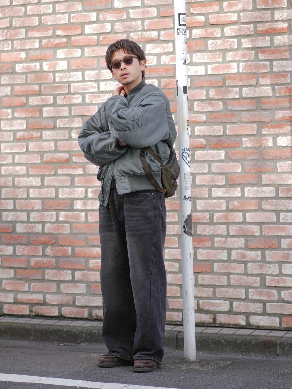 24AW AVIREX×Steven AlanのMA-1 A.PRESSE