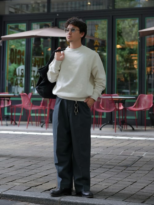 Jalan Sriwijaya/98998/18045/CALF/BLACK/LEATHER SOLE/ローファー