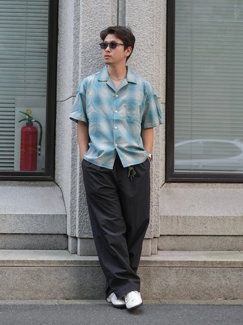 【試着のみ】＜Steven Alan＞ ライト ダック ツープリーツ スラックス Steven Alan（スティーブンアラン）の「＜Steven Alan＞ ライト