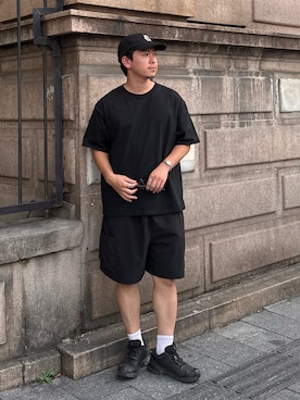 「ハーフパンツ」｜けーすけさん（メンズ・165cm）の秋コーディネート