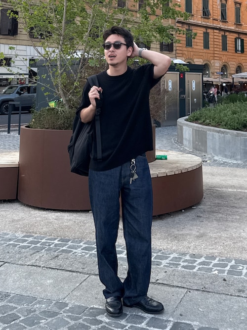 LENO デニム　ワークパンツ　オーラリー　コモリ COMOLI デニム オーバーパンツ | Less Higashikawa