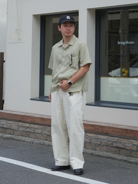 「アイテム（キーケース/キーアクセサリー）」を使った、けーすけさん（メンズ・165cm）の秋コーディネート
