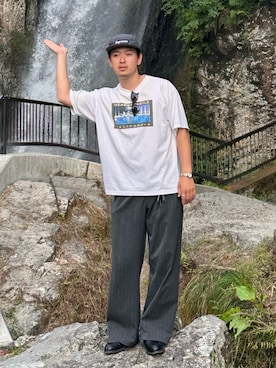 「アイテム（アナログ腕時計）」を使った、けーすけさん（メンズ・165cm）の秋コーディネート