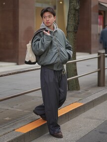 ＜AVIREX × Steven Alan＞ MA―1/ジャケット Steven Alan（スティーブンアラン）の「＜AVIREX × Steven Alan