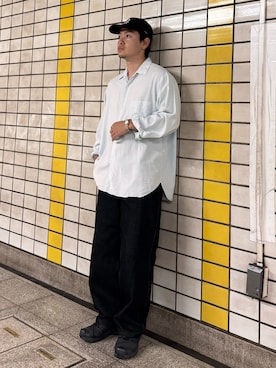 「アイテム（アナログ腕時計）」を使った、けーすけさん（メンズ・165cm）の秋コーディネート