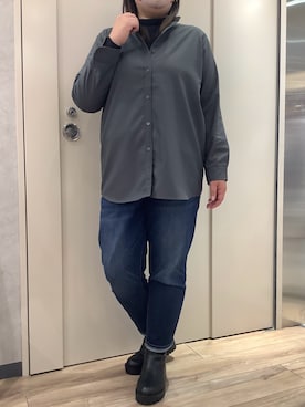 TOKYO SHIRTS 博多駅地下店さん(レディース・163cm)の冬コーディネート