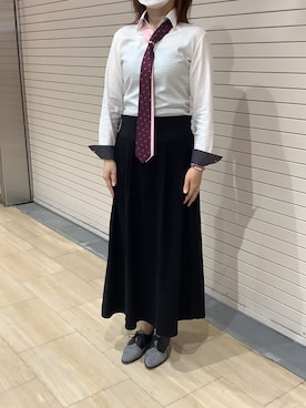TOKYO SHIRTS 博多駅地下店さん（レディース・163cm）の秋コーディネート
