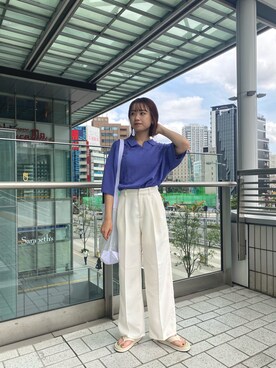 はるかさん(レディース・163cm)の夏コーディネート