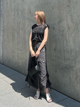 福田優花さん（レディース・163cm）の夏コーディネート