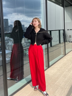 福田優花さん(レディース・163cm)の秋コーディネート