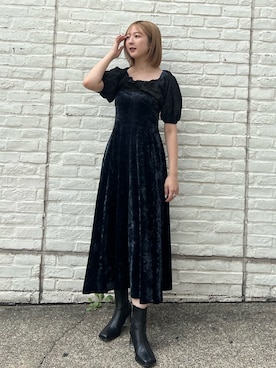 福田優花さん（レディース・163cm）の秋コーディネート