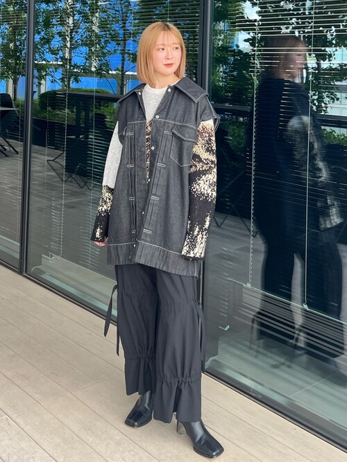 マルチウェイスリーブデニムジャケット（デニムジャケット）｜PUBLIC