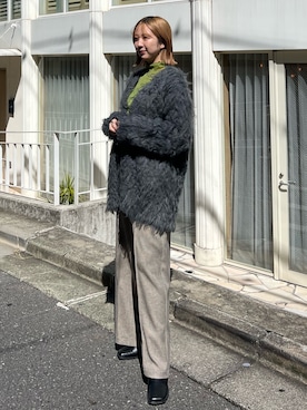 福田優花さん（レディース・163cm）の秋コーディネート