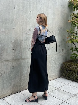 福田優花さん(レディース・163cm)の夏コーディネート