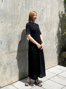 福田優花さん(レディース・163cm)の夏コーディネート