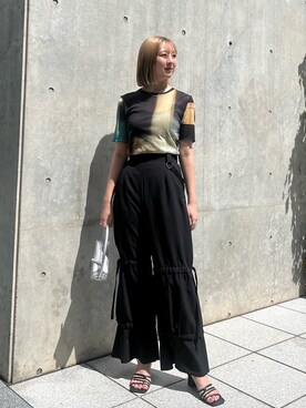 福田優花さん（レディース・163cm）の夏コーディネート