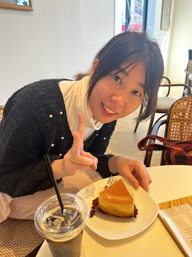 「アイテム（その他トップス）」を使った、yume2202さん（レディース・161cm）の秋コーディネート
