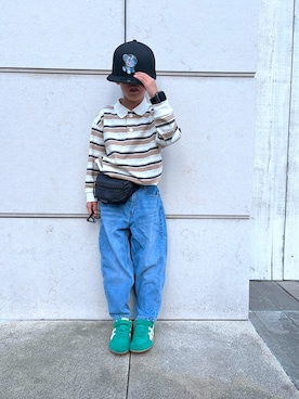 o ichiさん（キッズ・120cm）の春コーディネート