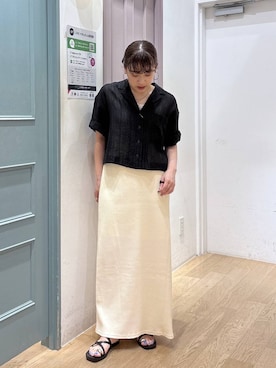 hachi0867さん（レディース・153cm）の夏コーディネート