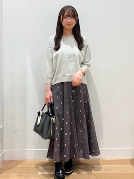 sayuさん（レディース・156cm）の春コーディネート