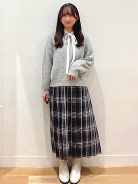 sayuさん（レディース・156cm）の冬コーディネート