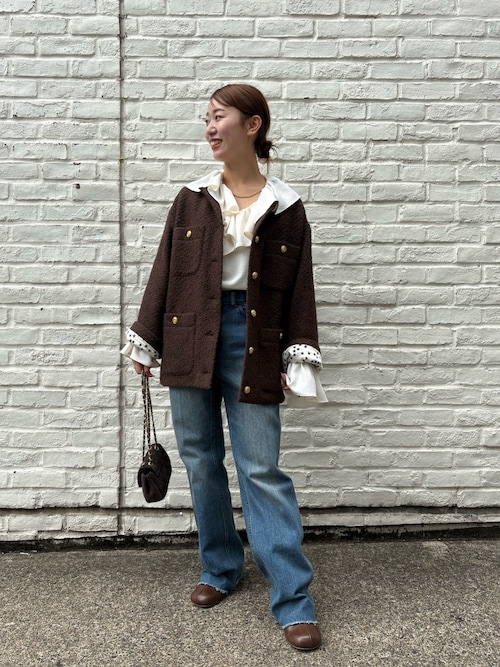 LOUNGEDRESS 20thヴィンテージライクデニムジャケット ラウンジドレス