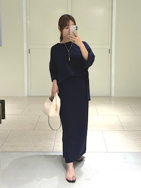 「アイテム（ブレスレット）」を使った、こてがわさん（レディース・151cm）の夏コーディネート