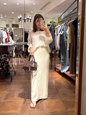 「GALENA（LOUNGEDRESS）（ガレナ）のアイテム」を使った、こてがわさん（レディース・151cm）の秋コーディネート