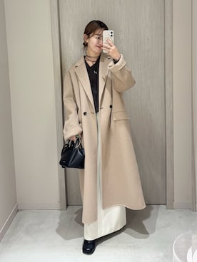 「アイテム（その他アウター）」を使った、こてがわさん（レディース・151cm）の秋コーディネート