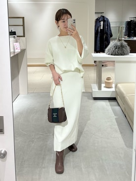 「アイテム（ブーツ）」を使った、こてがわさん（レディース・151cm・20代）の秋コーディネート