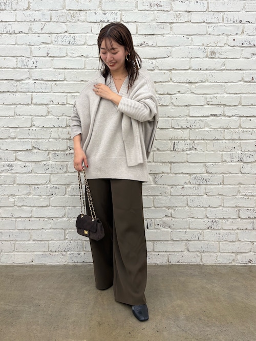 ウール100Vニット（ニット/セーター）｜LOUNGEDRESS（ラウンジドレス