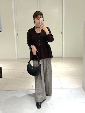「アイテム（ニット/セーター）」を使った、こてがわさん（レディース・151cm・20代）の秋コーディネート