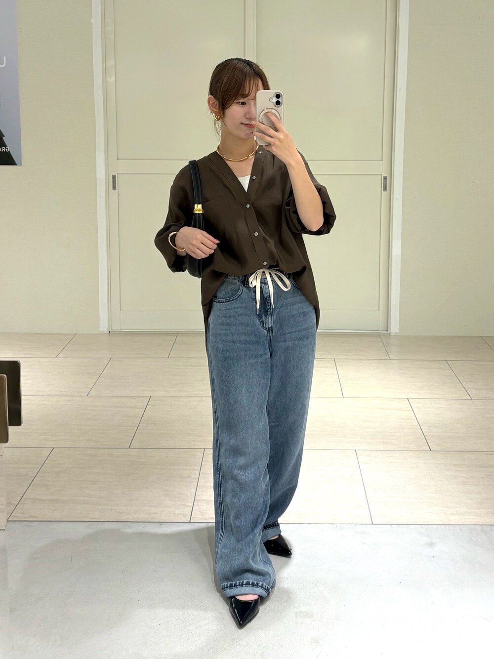 LOUNGEDRESS(ラウンジドレス)の「ライトドロストデニムパンツ LOUNGEDRESS(ラウンジドレス)の「ライトドロストデニムパンツ