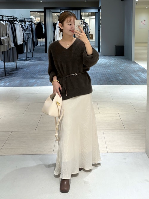 セール】とろみフレアスカート（スカート）｜LOUNGEDRESS（ラウンジ